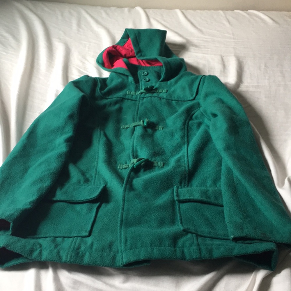 Green and pink jacket from crazy 8